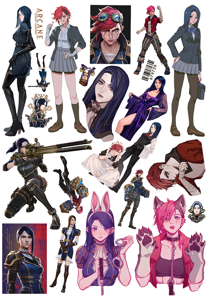 �������� Arcane Violet & Caitlyn Kiramman