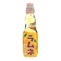 Фотография Лимонад Рамунэ со вкусом кумквата (мини-апельсин) Orange Hata Kousen 200 мл, Япония