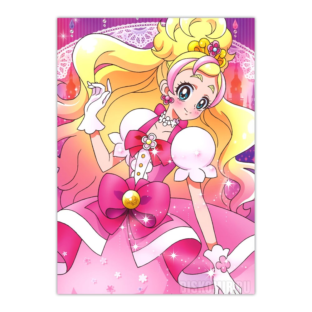 ���������� ������� ������ �������� Go! Princess Precure - Cure Flora �� ����� � ����� ����������� ��������� / Futari wa Precure / Pretty Cure