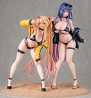  Yuna & Sayuri 2 Figure Set w/Special Base Illustration by Biya & K Pring 1/6 Complete Figure