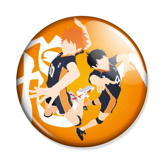 ������ ��������!! - Hinata and Kageyama minimalist art