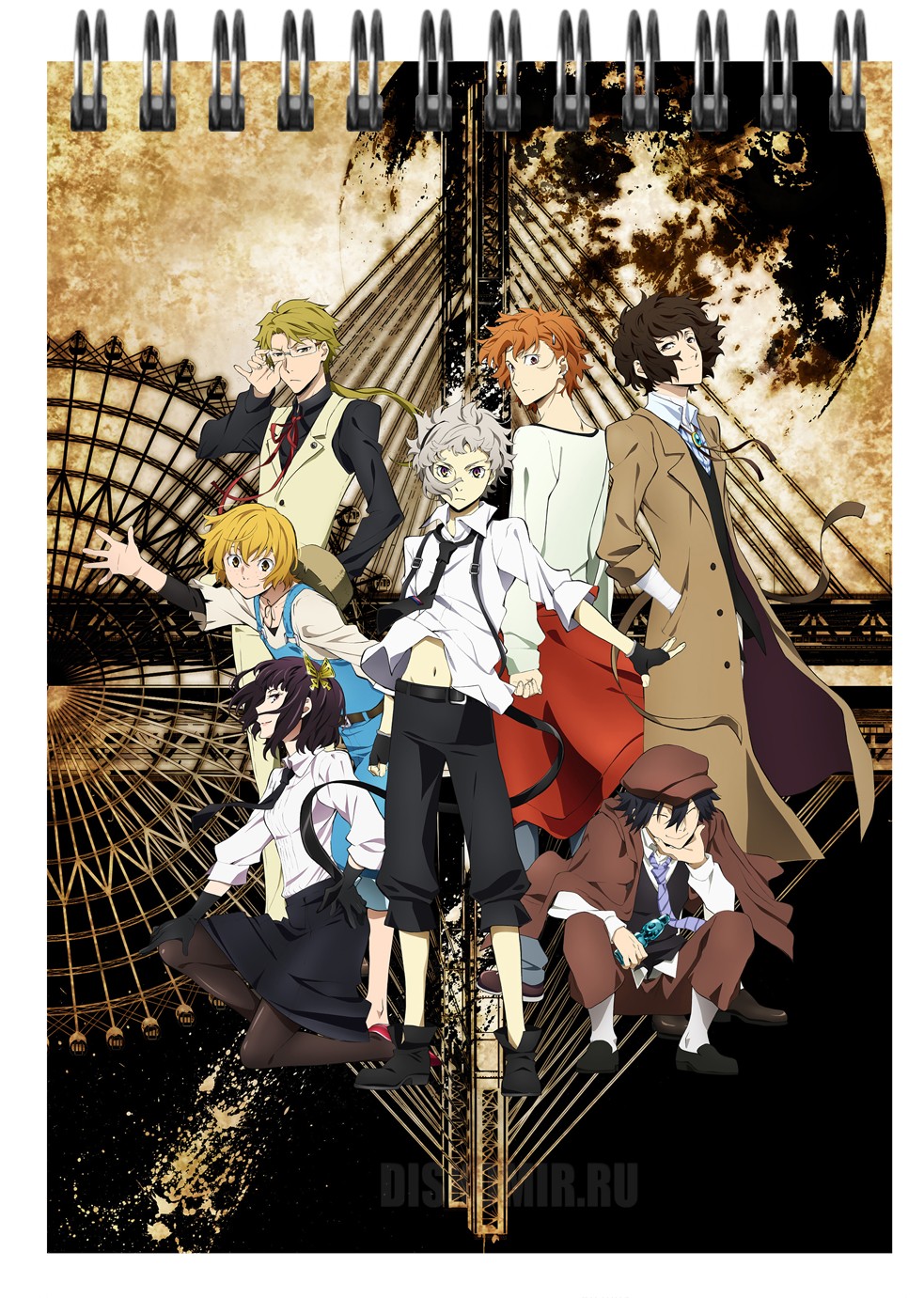 ���������� ������� �������� ��� ��������� A6 Bungou Stray Dogs - Armed Detective Agency �� ����� � ����� ������� �� �������� ���� / Bungou Stray Dogs / ����� �������� ����