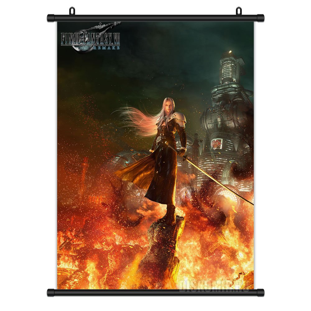 ���������� ������� ������� �������� Final Fantasy VII Remake - Sephiroth �� ����� � ����� ��������� �������� / Final Fantasy