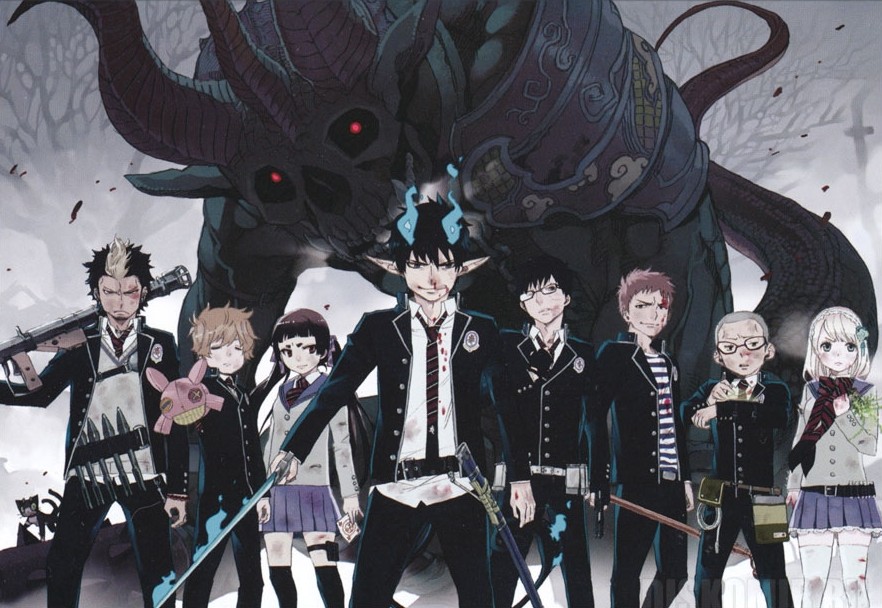 ������ �������� � �������� ������� ����� Ao no Exorcist