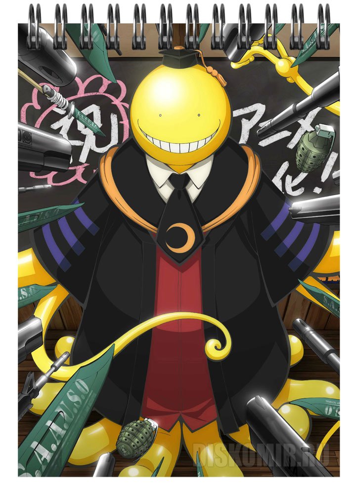 ���������� ������� ������� � ������ A6 Assassination Classroom - Koro-sensei �� ����� � ����� ����� ����� / Assassination Classroom / Ansatsu Kyoushitsu