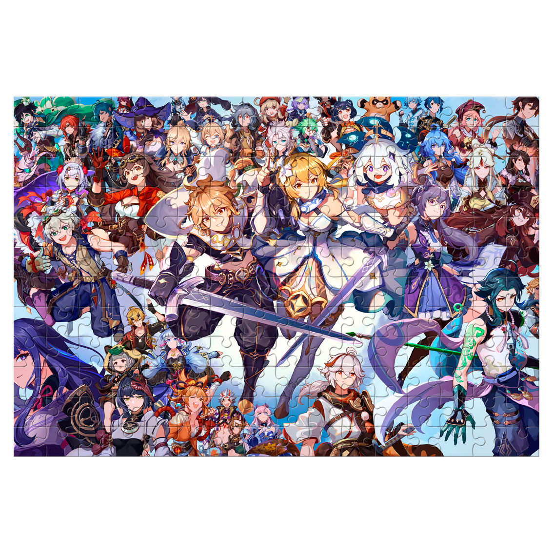 ���� � ������� ���� Genshin Impact (������ A3, 252 ������)