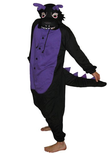 ���������� ������� �������� ������ ������ / Kigurumi Black Dragon �� ����� � ����� 