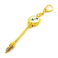 Фотография маленькая Брелок металлический Фейри Тейл ключ Люси -Стрелец- из аниме Хвост Феи / Fairy Tail / Фейри Тейл