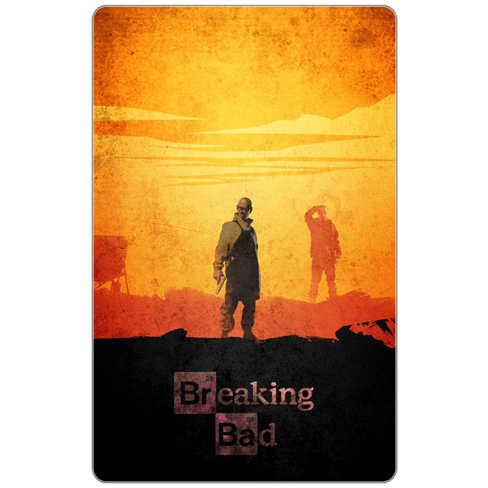 ���������� ������� ������ ������������� Minimalist Tv Show: Breaking Bad - Walter �� ����� � ����� �� ��� ������ / Breaking Bad