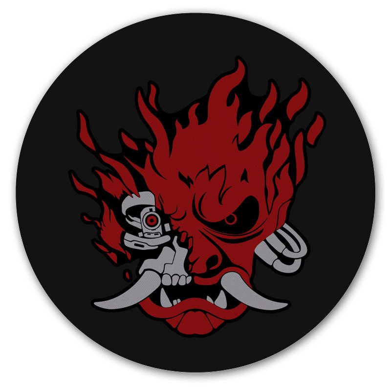 ���������� ������� ������ ��� ����� ������� Cyberpunk 2077 Samurai Logo �� ����� � ����� Cyberpunk 2077 / ��������� 2077