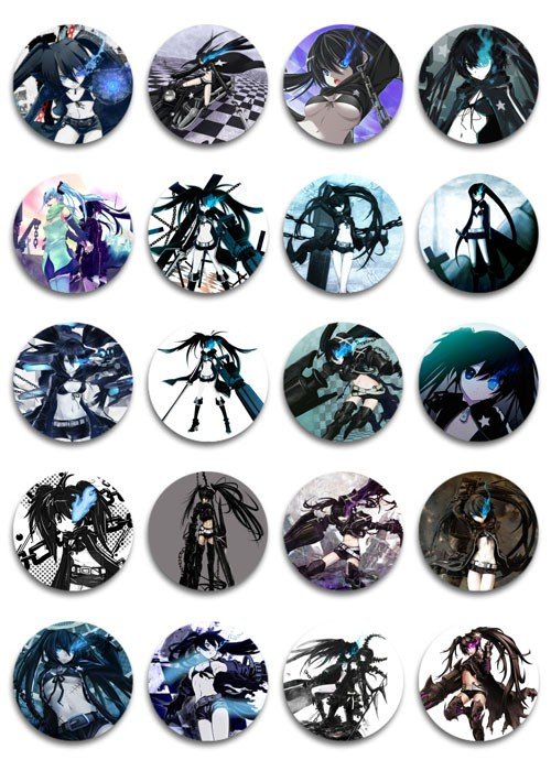38570 ����� ������� ������� � ������ ����� / Black Rock Shooter