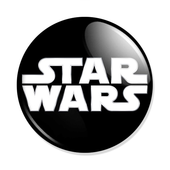 ���������� ������� ������ Star Wars logo �� ����� � ����� �������� ����� / Star Wars