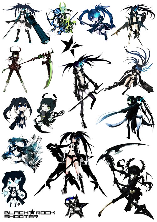 ������� ��������� Black Rock Shooter No.1