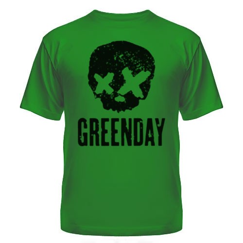 ���������� ������� �������� Green Day Scull �� ����� � ����� Green Day / ������� ���� / ���� ���