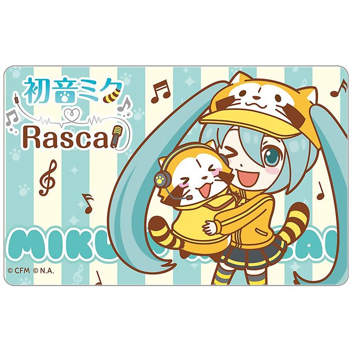 ������ ������������� Chibi Hatsune Miku x "Rascal the Raccoon"