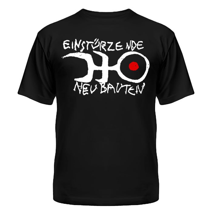 ���������� ������� �������� Einsturzende Neubauten Logo �� ����� � ����� �������������� ����������� / Einsturzende Neubauten