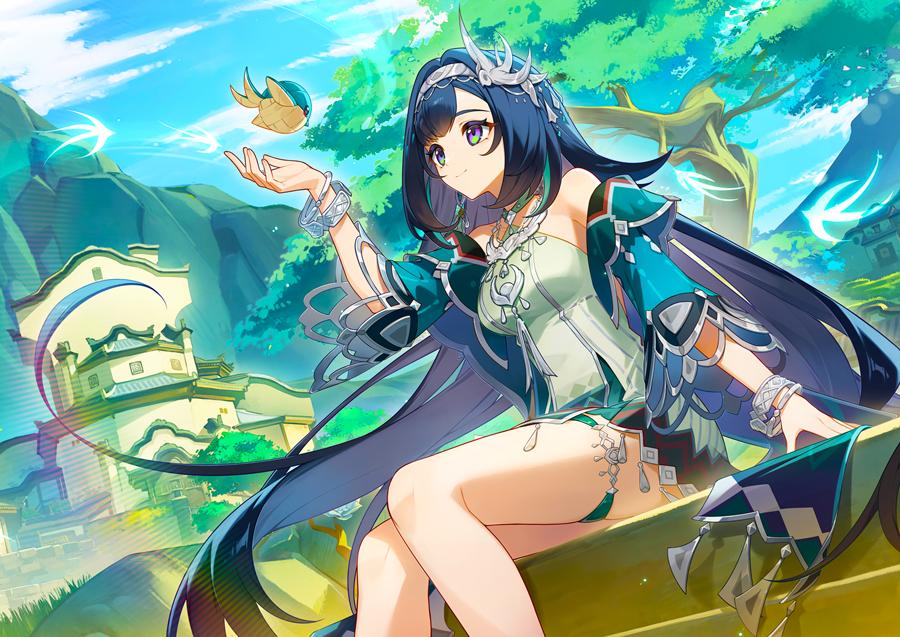 ������ �������� Genshin Impact - Lan Yan