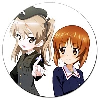    Girls und Panzer - Alice Kotobuki and Miho Nishizumi