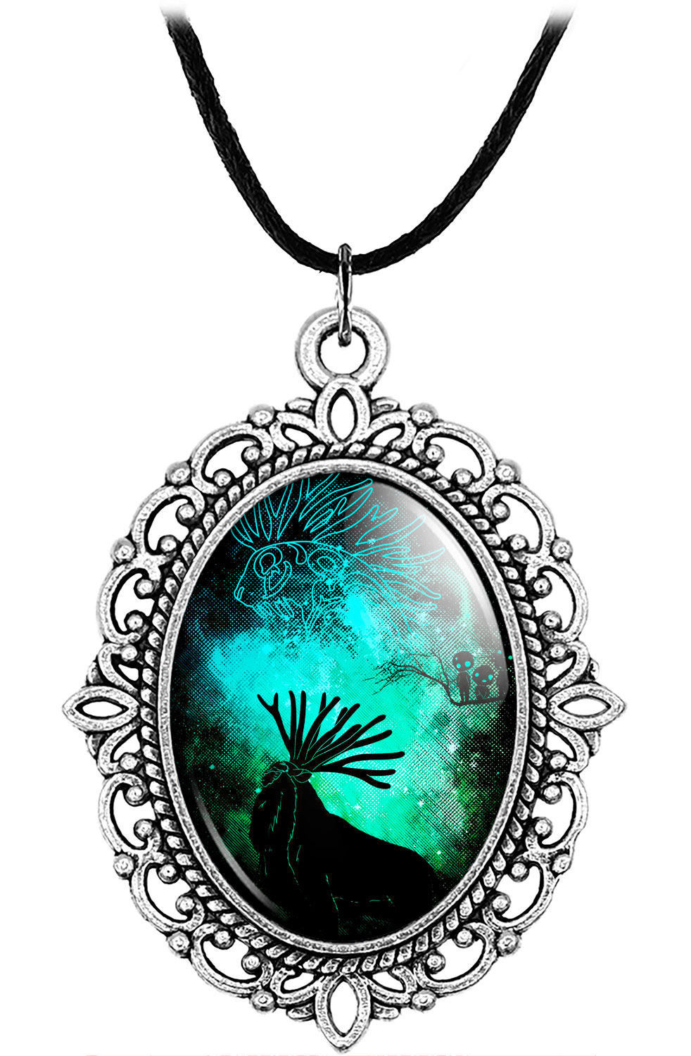 ���������� ������� ����� �������� Minimalist Art: Princess Mononoke - The Forest of the God �� ����� � ����� ��������� �������� / Mononoke Hime / Princess Mononoke