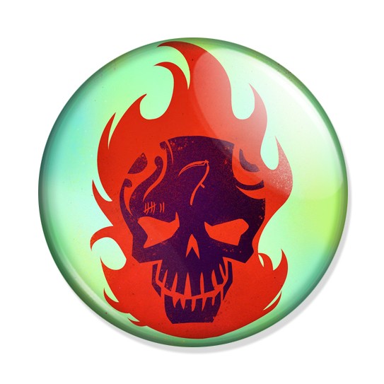 ���������� ������� ������ Suicide Squad - Diablo logo �� ����� � ����� ����� ��������� / Suicide Squad