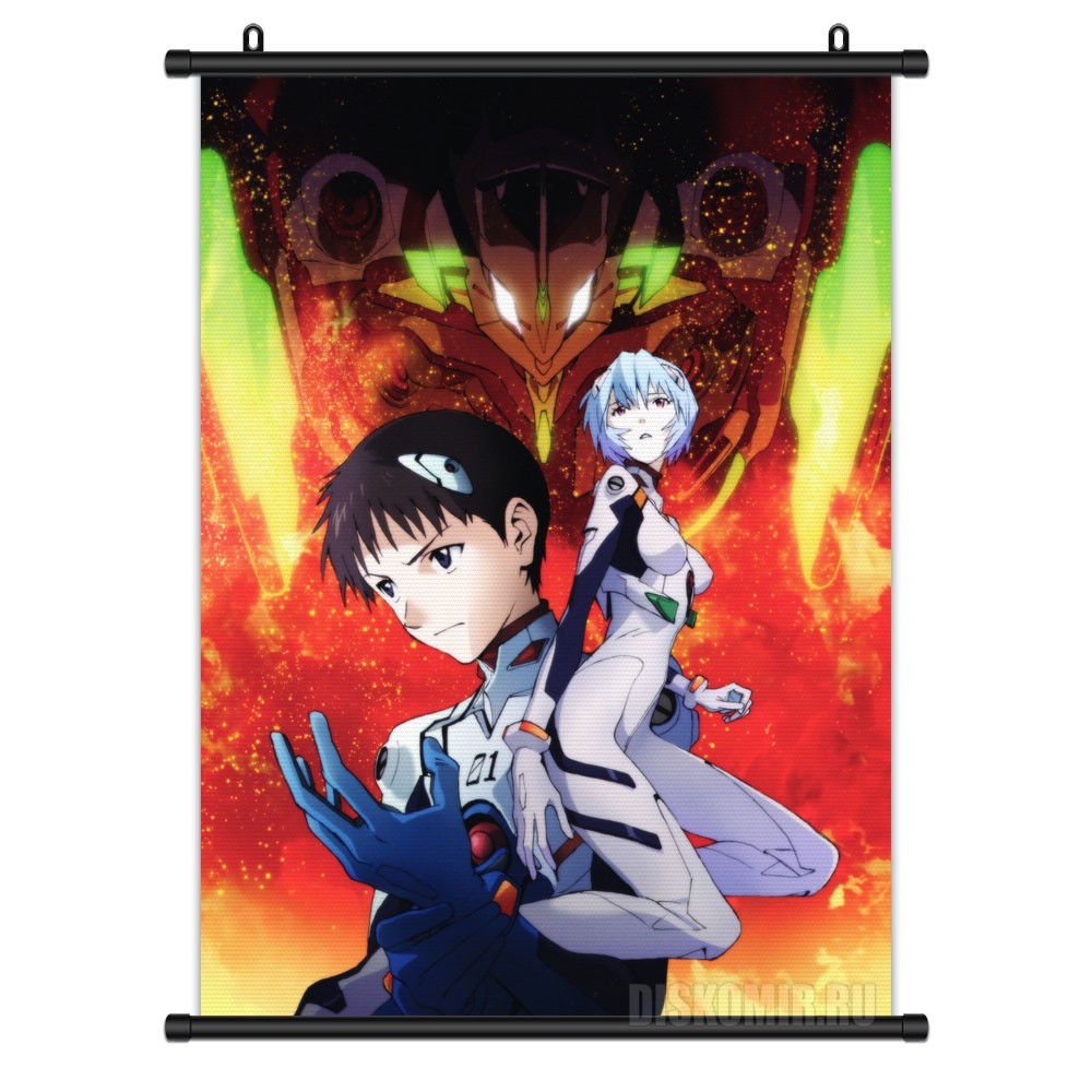 ���������� ������� ������� �������� Evangelion Rei Ayanami, Shinji Ikari, Unit-01 �� ����� � ����� ���������� / Neon Genesis Evangelion / EVA