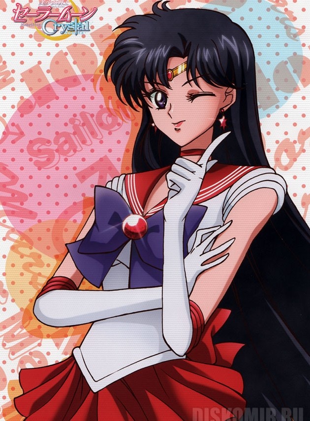 ���������� ������� ������ �������� Sailor Moon Rei Hino �� ����� � ����� ���������-���� ������ ��� / Bishoujo Senshi Sailor Moon / Pretty Soldier Sailormoon / ���������� ����������� � �������� ������ ���