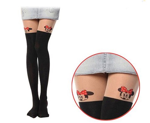 ���������� ������� �������� Tattoo Minnie Mouse �� ����� � ����� 