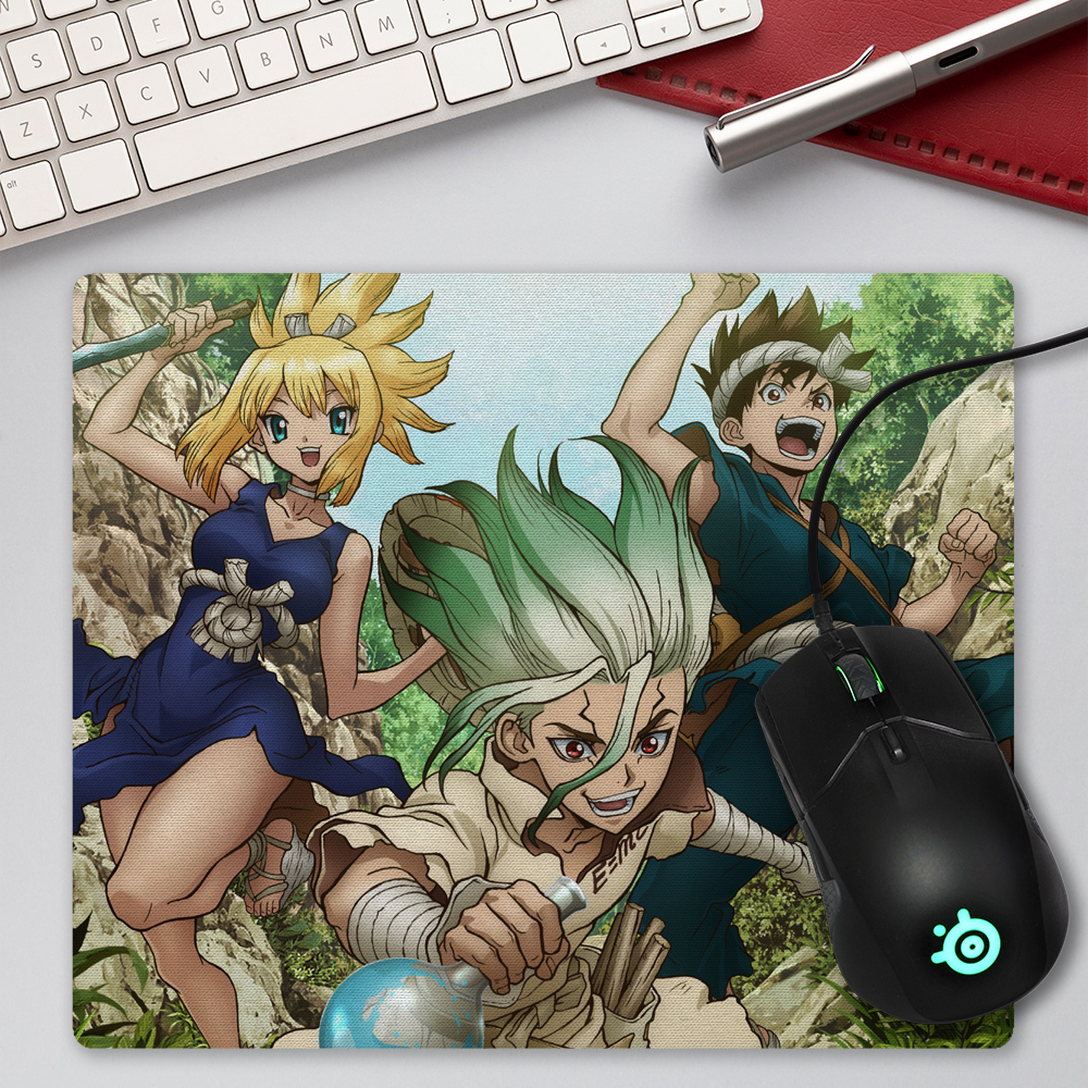 ���������� ������� ������ ��� ����� ������������� ������ ����� Senkuu, Chrome � Kohaku �� ����� � ����� ������ ����� / Dr. Stone / Doctor Stone