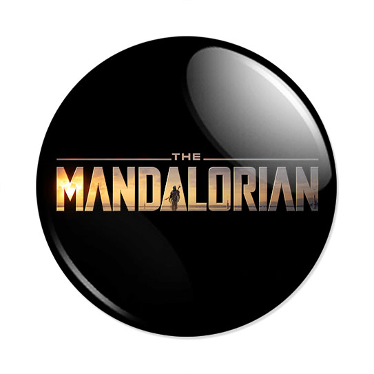 ���������� ������� ������ The Mandalorian Logo �� ����� � ����� ���������� / �������� ����� / The Mandalorian / Star Wars