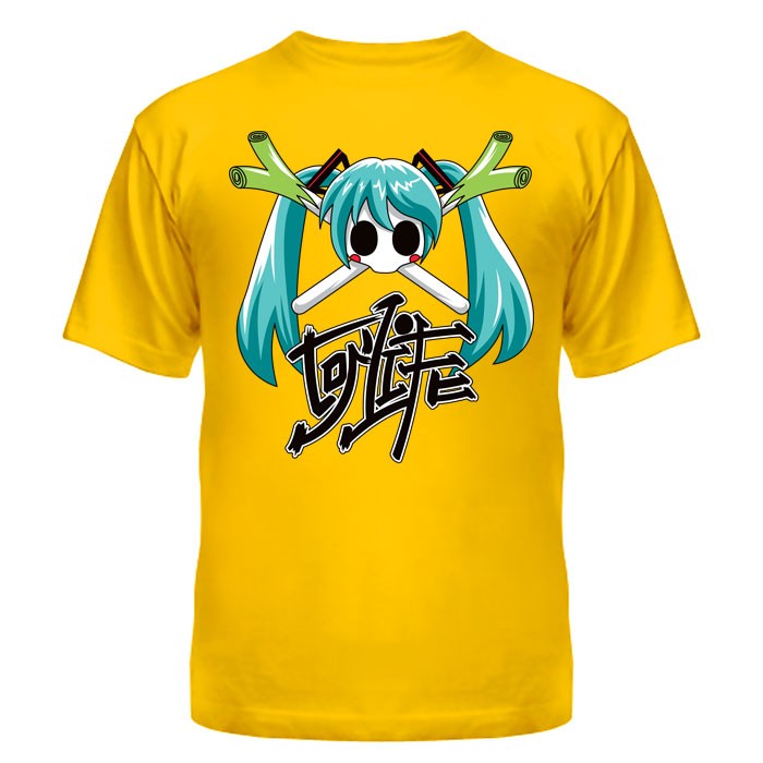 ���������� ������� �������� Hatsune Miku Skull �� ����� � ����� ��������� / Vocaloid