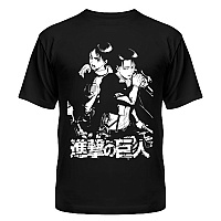  Attack on Titan Levi and Eren