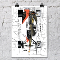 ������ Mclaren MP4/6 / ������ �� �����