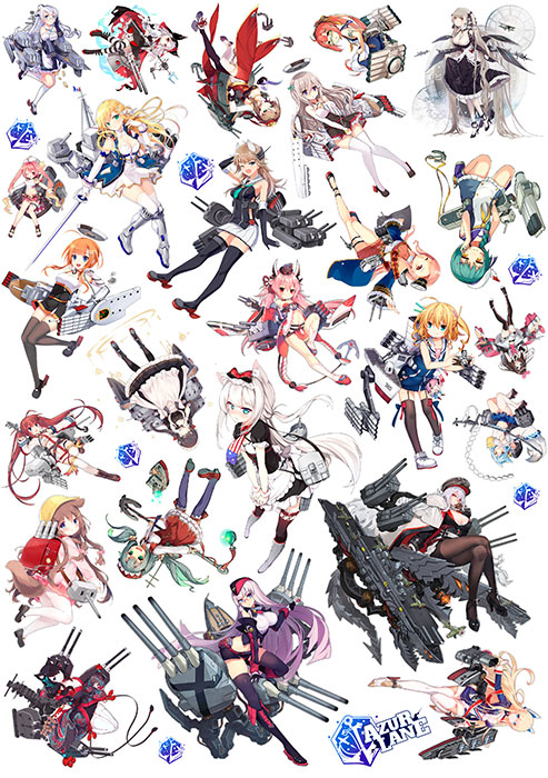 ���������� ������� ������� ��������� Azur Lane No.17 �� ����� � ����� �������� ���� / Azur Lane / Bilan Hangxian