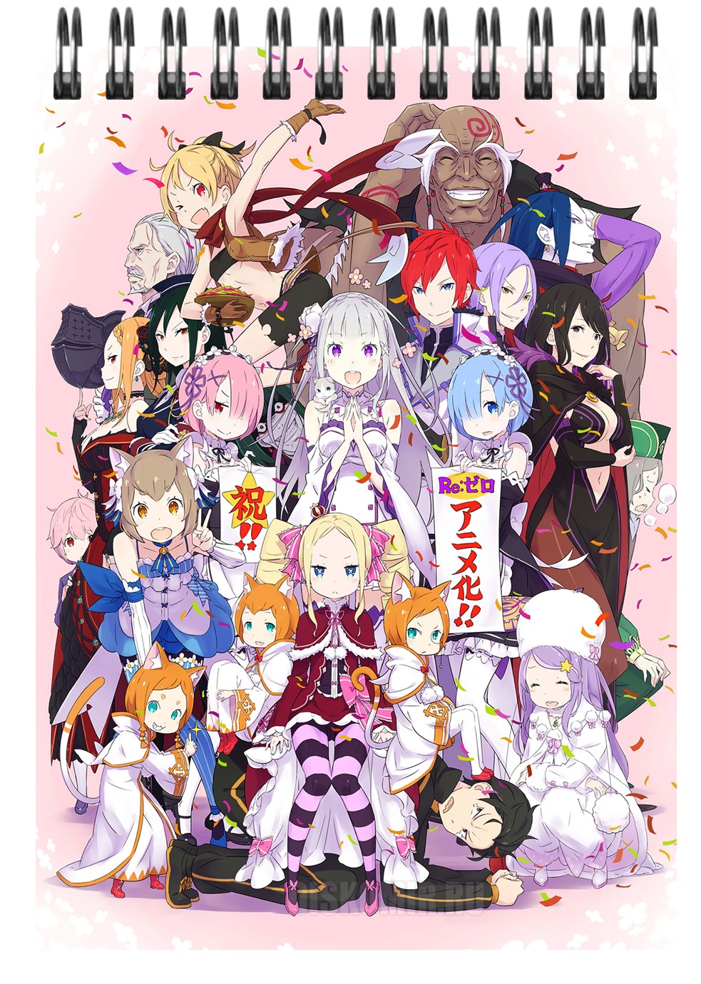 ���������� ������� �������� ��� ��������� A6 Re: Zero All the Characters �� ����� � ����� ����� � �������������� ���� � ���� / Re: Zero kara Hajimeru Isekai Seikatsu / Re: Life in a different world from zero / ReZero