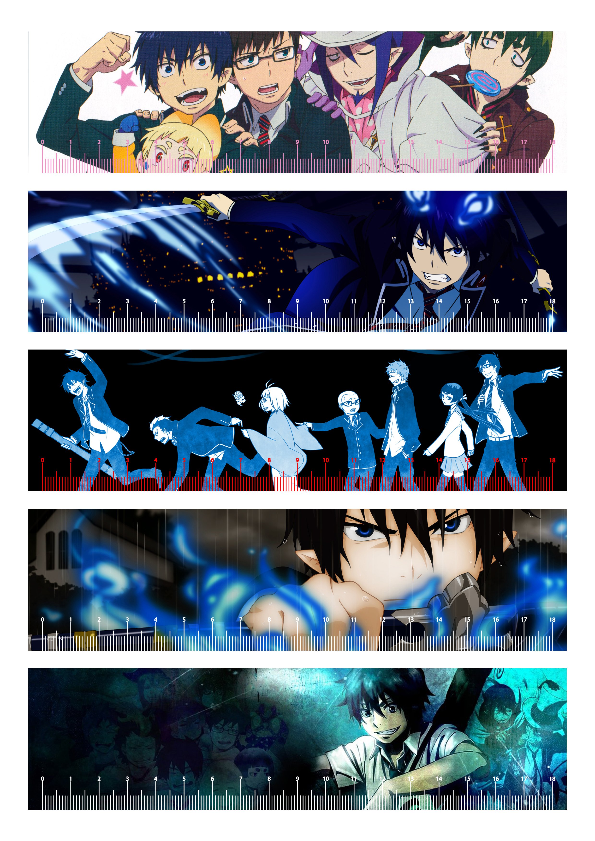 ���������� ������� ����� ������ Ao no Exorcist No.1 �� ����� � ����� ����� ��������� / Ao no Exorcist / Blue Exorcist