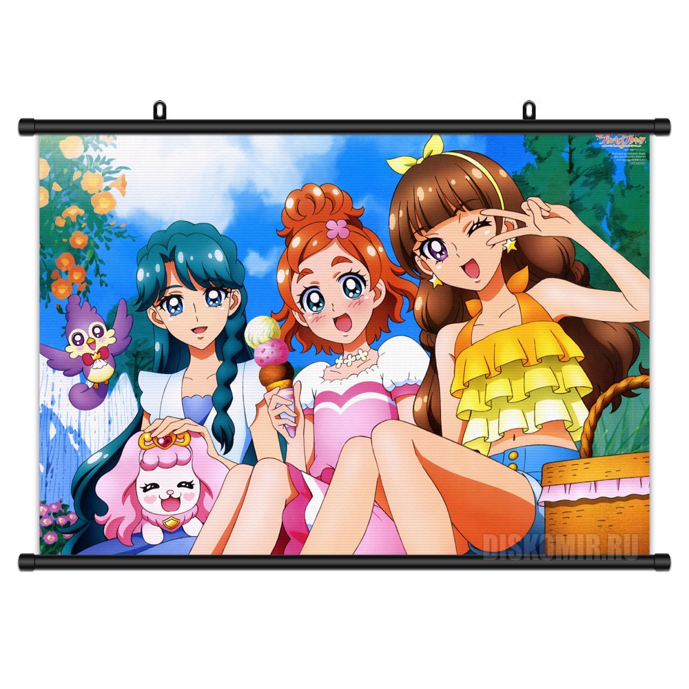     Go! Princess Precure - Aroma, Puff, Haruka Kirara, Minami       / Futari wa Precure / Pretty Cure