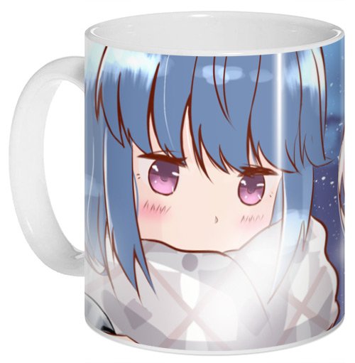 ���������� ������� ������ Yurucamp - Nadeshiko Kagamihara � Rin Shima �� ����� � ����� ������ �� ������ ������� / Yuru Camp / Yurucamp / Yurukyan / Laid-Back Camp