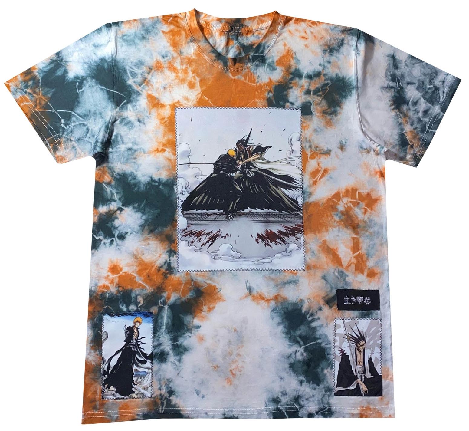 ���������� ������� �������� Tie-dye �� ����� ���� ����� �� ����� � ����� ���� / Bleach