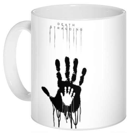 ���������� ������� ������ Death Stranding Hand Logo �� ����� � ����� ��������� ������� / ����� ������ / Death Stranding