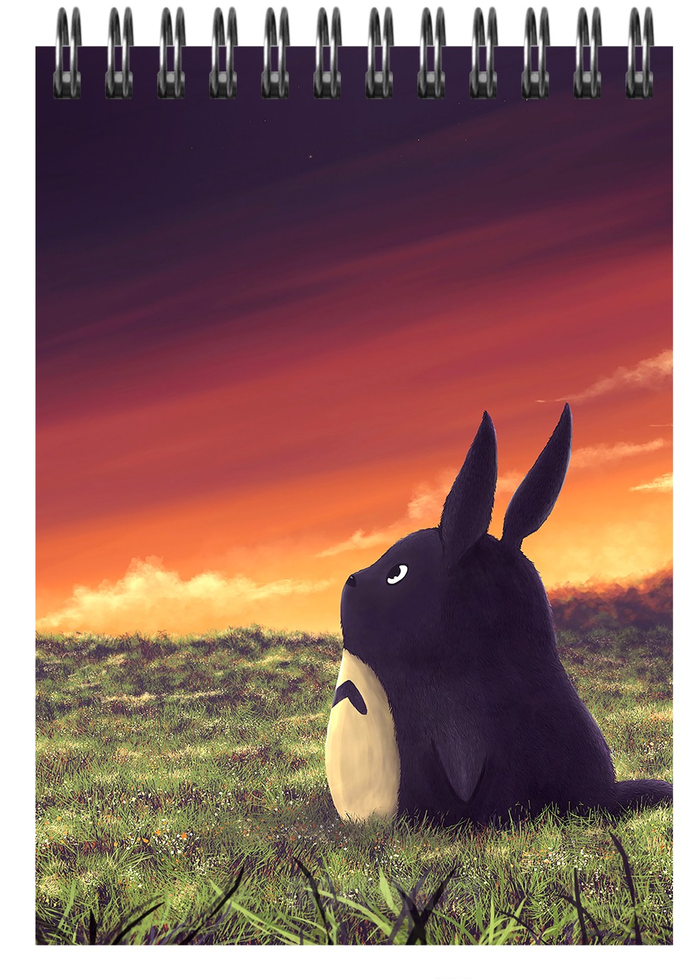 ���������� ������� ������� � ������ A6 Studio Ghibli - Totoro �� ����� � ����� ������ / ��� ����� ������ / My Neighbor Totoro / Tonari no Totoro