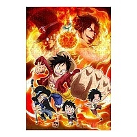 ���� One Piece - Monkey D. Luffy, Portgas D. Ace, Sabo (������ A3, 252 ������)