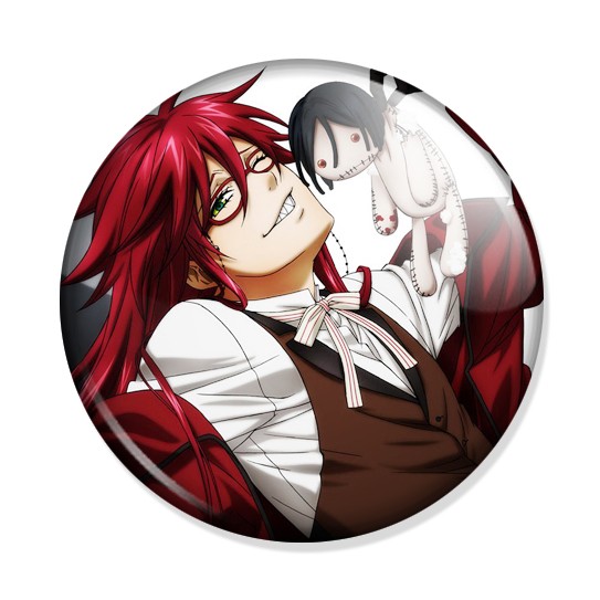 ������ Kuroshitsuji - Grell Sutcliff with a doll