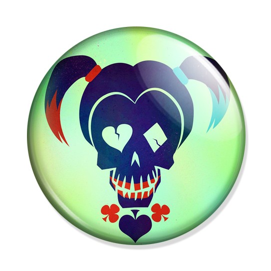 ���������� ������� ������ Suicide Squad - Harley Quinn logo �� ����� � ����� ����� ��������� / Suicide Squad