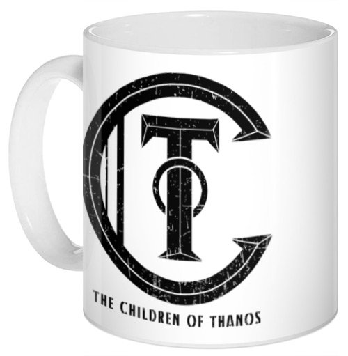 ���������� ������� ������ "Avengers" Children of Thanos logo �� ����� � ����� �������� / Avengers