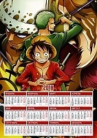 ��������� �������� �3 �� 2025 ��� One Piece Luffy, Zoro, Law