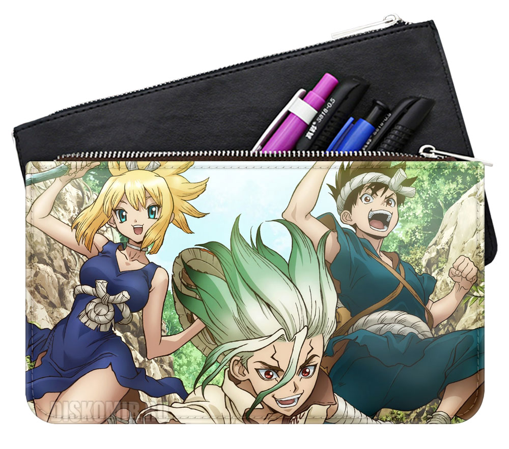 ���������� ������� ����� ������ "Dr. Stone" Senkuu, Chrome � Kohaku �� ����� � ����� ������ ����� / Dr. Stone / Doctor Stone