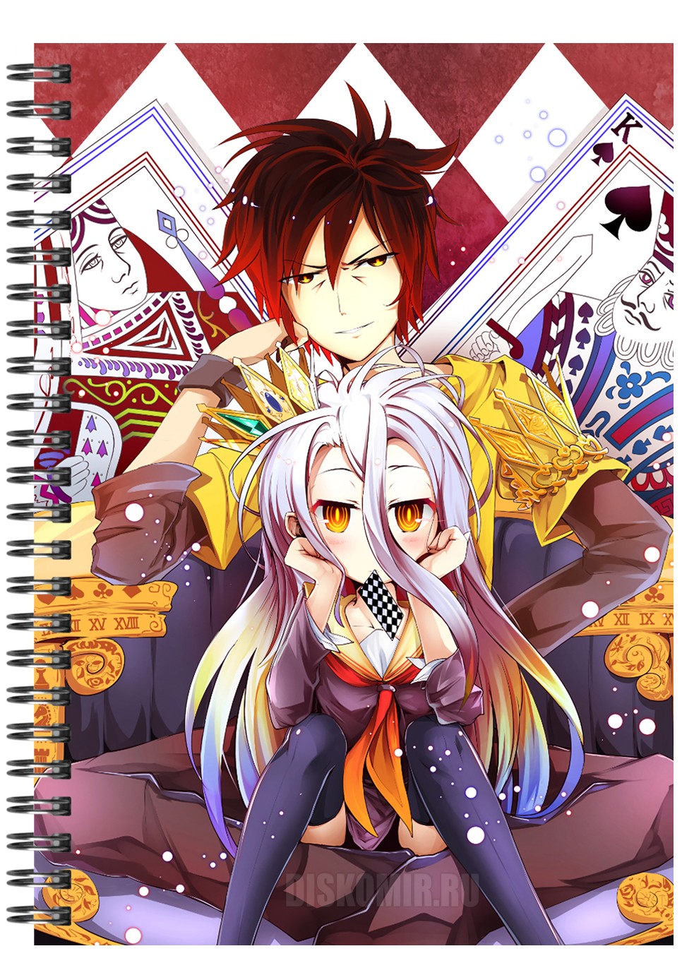 ���������� ������� ������� � ������ A5 No Game No Life �� ����� � ����� ��� ����! ��� �����! / ��� ���� ��� ����� / No Game No Life / NGNL / ���� �� ��������� / ��� ���� - ��� �����