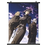     - Motoko Kusanagi, Batou, Hideo Kuze