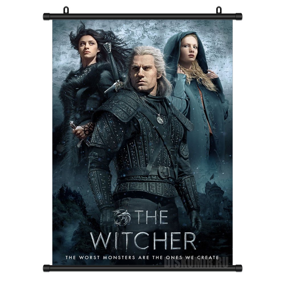 ���������� ������� ������� �������� The Witcher Netflix Geralt, Ciri � Yennefer �� ����� � ����� ������� / The Witcher