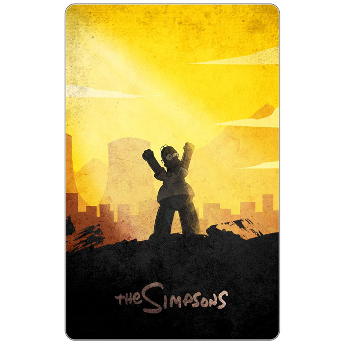 ������ ������������� Minimalist Tv Show: The Simpsons - Homer